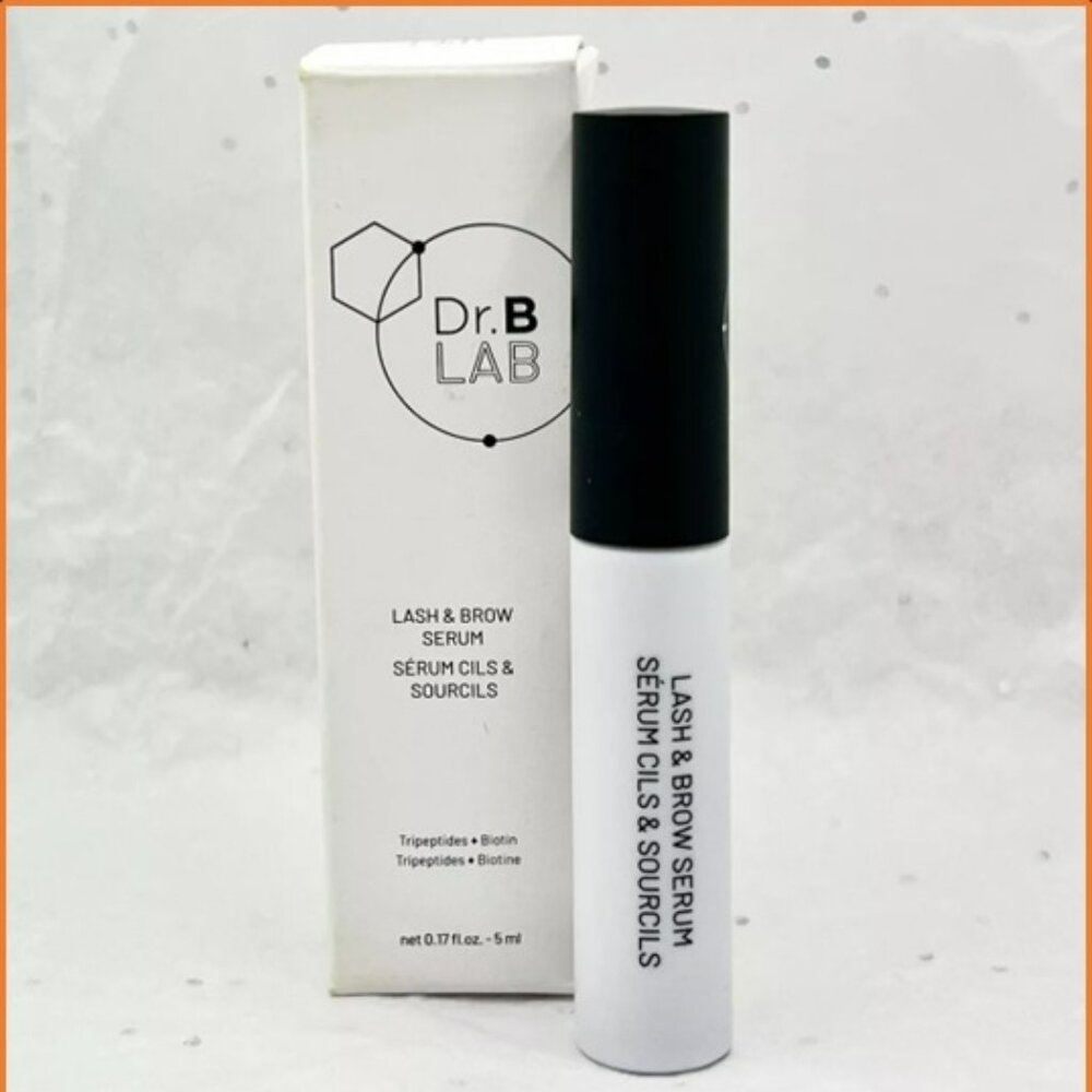 Dr Brandt Dr. B Lab Lash & Brow Serum w/ Conditioning Biotin 5ml/.17oz Full Size